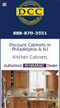 Mobile Screenshot of discountcabinetcorner.com